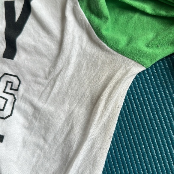 Victoria’s Secret Pink MLB Milwaukee Brewers T-Shirt Bundle Sequin Bling Green L - Picture 15 of 15